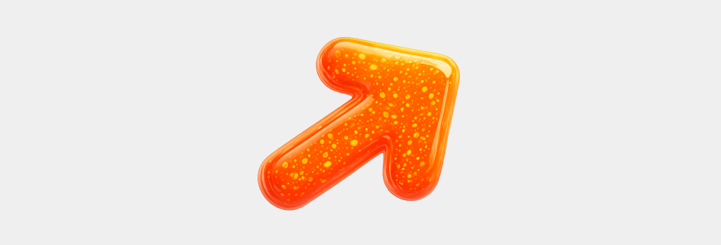 Logo on colored background